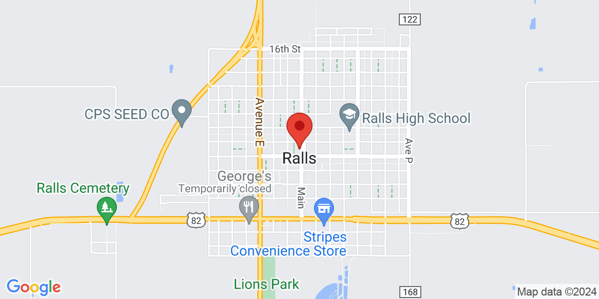 Map of Ralls Library